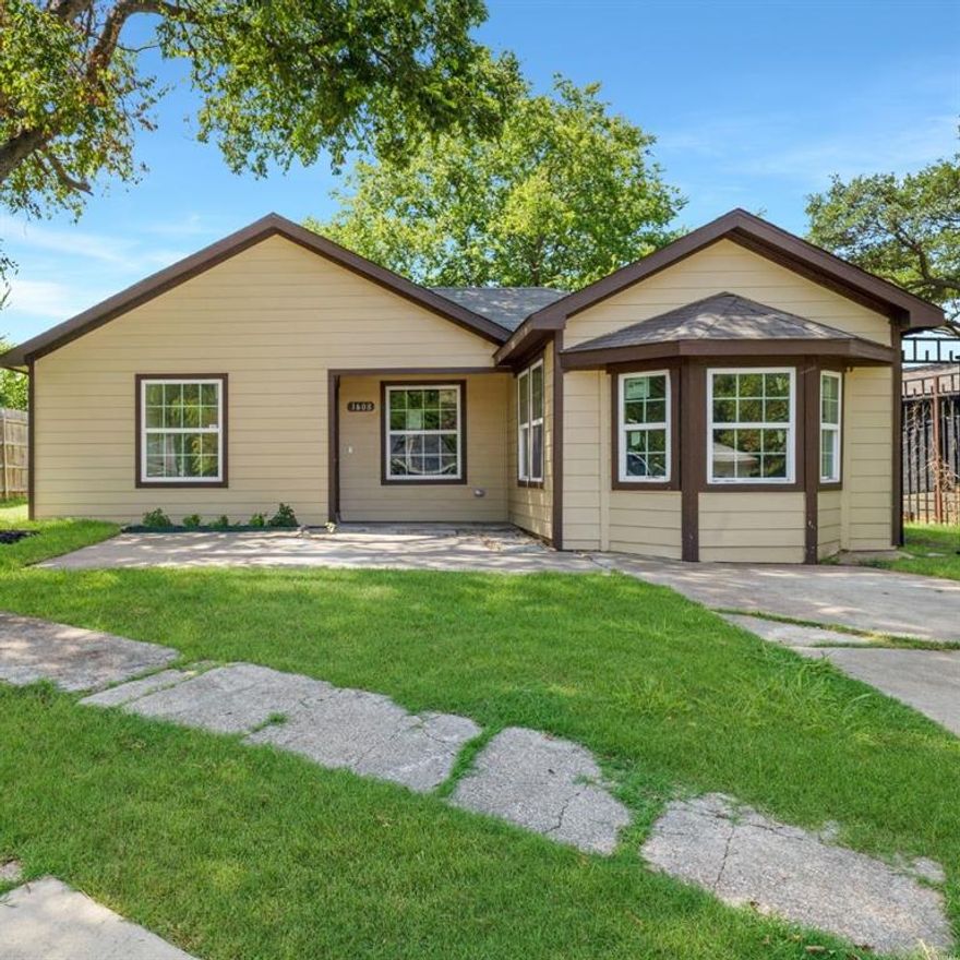 Stunning Single-Story Remodel in a Fantastic Location!
Welcome home to this beautifully remodeled single-story residence, filled with charm, natural light, and thoughtful updates throughout. Step inside to discover a spacious open living area featuring brand-new flooring and a sleek electric fireplace that creates the perfect gathering space for family and friends. The chef-inspired kitchen is a showstopper with quartz countertops, abundant cabinetry, and brand-new stainless steel appliances—ideal for everyday meals or entertaining with ease. All four bedrooms are generously sized, including a private primary suite with a stylish ensuite bath designed for comfort and relaxation.
Enjoy the outdoors in your large backyard, complete with a covered patio for shaded lounging and plenty of green space for play, gardening, or weekend get-togethers.
Perfectly situated near shopping, dining, parks, and top-rated schools, this move-in ready home blends modern updates with everyday functionality—making it a true must-see!