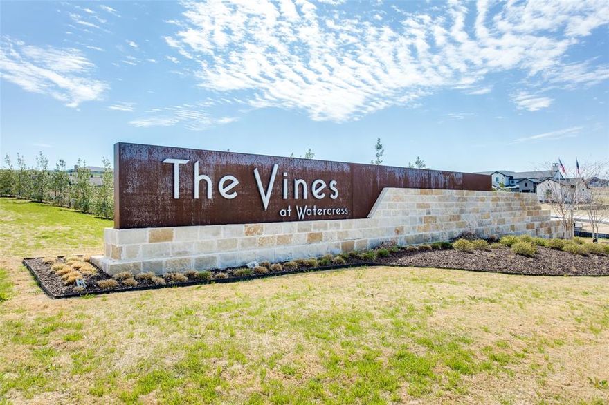 BRING YOUR OWN BUILDER! Fabulous half-acre LOT in a prestigious neighborhood in The Vines of Haslet. Enjoy the walking trails, playground, and a catch-and-release pond.