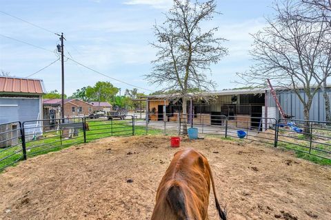 A home in Cleburne