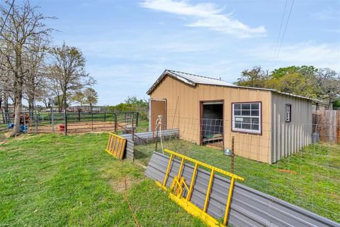 A home in Cleburne