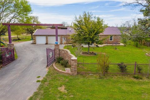 A home in Cleburne