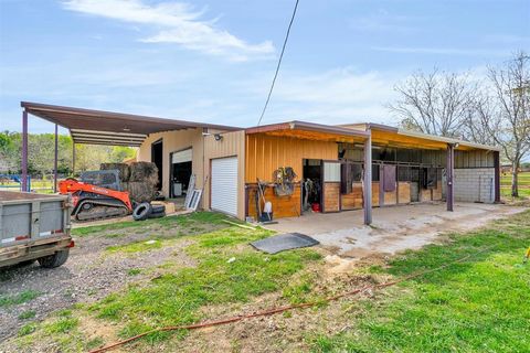 A home in Cleburne