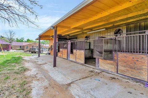 A home in Cleburne