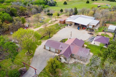 A home in Cleburne