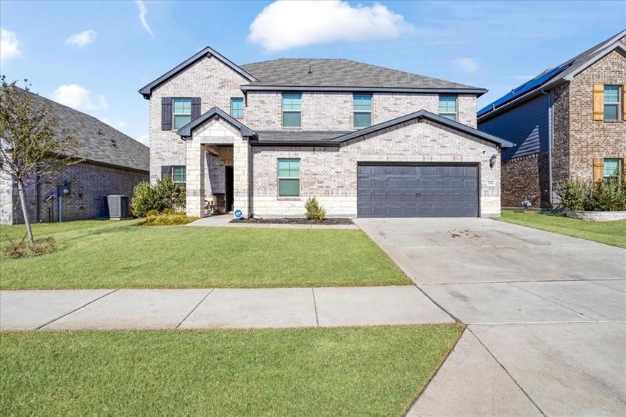 Experience refined living in this stunning newer 5-bedroom, 4-bath luxury home for rent nestled in the desirable Lake Haven community of Farmersville. Crafted with elegant finishes and thoughtful design, this residence showcases soaring ceilings, expansive living spaces, and a seamlessly flowing open-concept layout perfect for both grand entertaining and everyday comfort. All appliances stay with the home, furnishings can stay also. The gourmet kitchen, spa-inspired baths, and spacious bedrooms offer an elevated lifestyle, while large windows fill the home with natural light and highlight its modern sophistication. Ideally positioned just minutes from State Hwy 380 and Hwy 78, the property provides effortless access to premier amenities, shopping, dining, and major commuting routes. Featuring the perfect blend of luxury, location, and comfort, this home is truly a standout. Farmersville is a top rated school district. Lakehaven is a master planned community with all the amenities including 2 Pickle Ball courts, resort style community pool, and a work out gym with all the bells and weights. Farmersville has that classic Texas small-town vibe, with historic downtown streets, community festivals, and a pace of life that actually lets you breathe. It's a place where you can know your neighbors, shop local, and still be within striking distance of everything DFW offers.