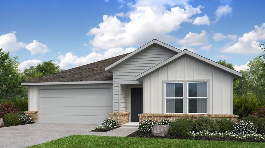 What's Special: Close to Park - Flex Room - Covered Patio - Large Kitchen Island. New Construction - March Completion! Built by Taylor Morrison, America's Most Trusted Home Builder. Welcome to the Kyle at 2313 Buffalo Bayou Way in River Ridge! Step into the home and enjoy the perfect blend of comfort and style. This inviting one-story home features a gourmet kitchen that flows effortlessly into the casual dining area and spacious great room, creating a bright and welcoming space for everyday living or entertaining. A flexible bonus room gives you room to personalize—whether you need a study, playroom, or cozy retreat—while three secondary bedrooms offer plenty of space for everyone. The covered patio with a gas line is ready for backyard gatherings, and the primary bathroom includes dual sinks for an added touch of convenience. The Kyle truly feels like home from the moment you walk in. Crandall, TX offers wide-open spaces and a welcoming small-town feel, and River Ridge captures it perfectly. Explore unique floor plans, beautiful streetscapes, and exciting new amenities. Enjoy the amenity center, relax by the resort-style pool, let kids play at the playground, or fish in the stocked pond. With easy access to 175, both Dallas and Kaufman are just a short drive away. Additional highlights include: refrigerator, washer and dryer, covered back patio and a dual sink vanity in the primary bathroom. Virtually staged photos are for representative purposes only. MLS#21165656