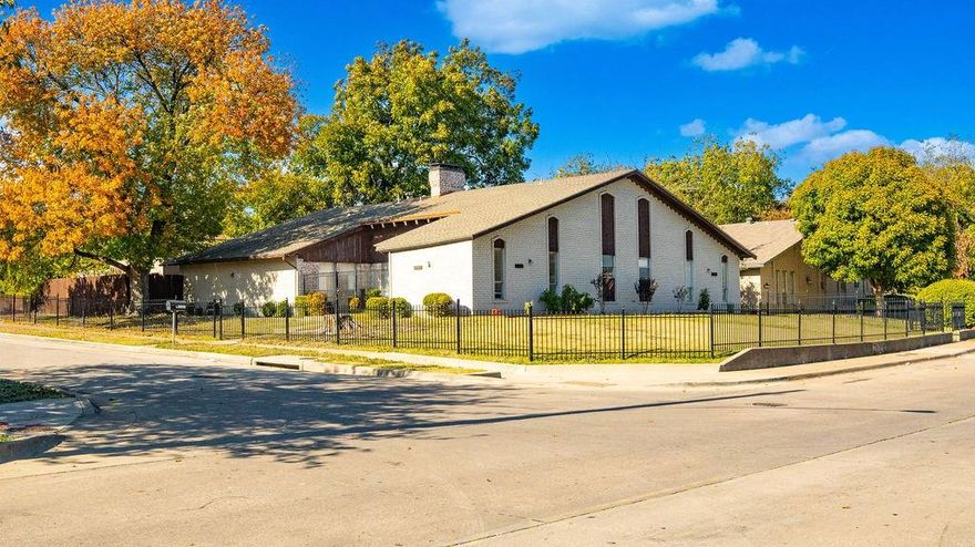 This impressive corner lot full-duplex in Dallas offers a rare combination of space, updates, and investment potential, all within the highly regarded Richardson ISD. With a total of six bedrooms, four full bathrooms, and two two-car garages, the property is designed to accommodate both comfortable living and strong rental income. Unit 13351 showcases character and charm with vaulted ceilings, exposed wood beams, recessed lighting, Spanish tile, and warm laminate flooring. The current tenant is on a month-to-month lease and wishes to remain, giving the new owner immediate cash flow and flexibility to either occupy the other side or lease it out for full occupancy. Unit 13353 has been thoughtfully updated in 2025 with Luxury Vinyl Plank flooring, decorative lighting, fresh interior paint, and modernized kitchen and bathrooms. This unit is move-in ready and ideal for today’s lifestyle. Both units feature private backyards that provide a peaceful retreat for relaxation or entertaining family and friends. Recent improvements include a wrought iron fence installed in 2021, a new AC unit for Unit 13351 in 2022, and a garage door replacement for Unit 13353 in 2022. Perfectly located in the City of Dallas, this duplex combines convenience, quality updates, and strong rental appeal, making it an excellent opportunity for both homeowners and investors.