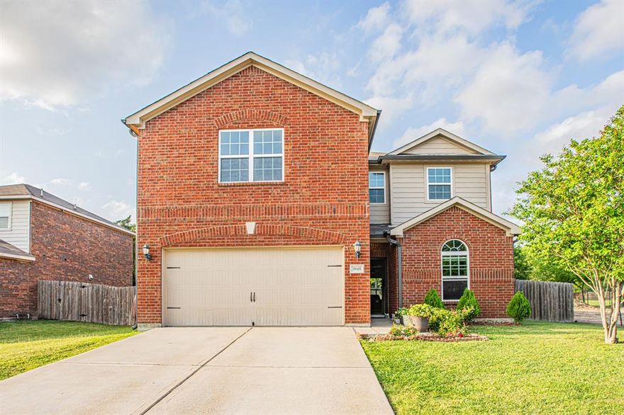 Welcome to space, privacy, and flexibility, this exceptional 5-bedroom home checks every box. Nestled at the end of a quiet cul-de-sac with NO HOA, NO MUD, NO PID, this beautifully maintained, 8-year-new home offers rare privacy and an expansive setting that’s hard to find. With approximately 2,700 square feet of thoughtfully designed living space, this home delivers both comfort and functionality. The layout is ideal for multi-generational living, featuring a spacious primary suite downstairs for privacy and convenience, while the second floor offers four generously sized bedrooms, each with its own walk-in closet, plus an oversized full bath. Even better, the entire upstairs has been barely lived in, giving it a fresh, like-new feel. At the heart of the home, you’ll find an open-concept living area with abundant cabinetry and storage throughout, perfect for everyday living and entertaining. The oversized laundry room adds even more practicality to the space. Upstairs, a massive 19x19 loft, comparable in size to a two-car garage, creates the ultimate flex space. Whether you envision a game room, media room, second living area, or private retreat for extended family, the possibilities are endless. Step outside to a truly expansive backyard, large enough to accommodate a pool, outdoor kitchen, or future custom oasis. Combined with the privacy of no neighboring homes beside you, this outdoor space is a rare find. Enjoy the freedom, lower monthly costs, and fewer restrictions that are becoming increasingly hard to find. With its spacious layout, multi-generational potential, oversized lot, and one-of-a-kind setting, this home stands out as a rare opportunity in today’s market. Buyer and Buyers agent to verify all information