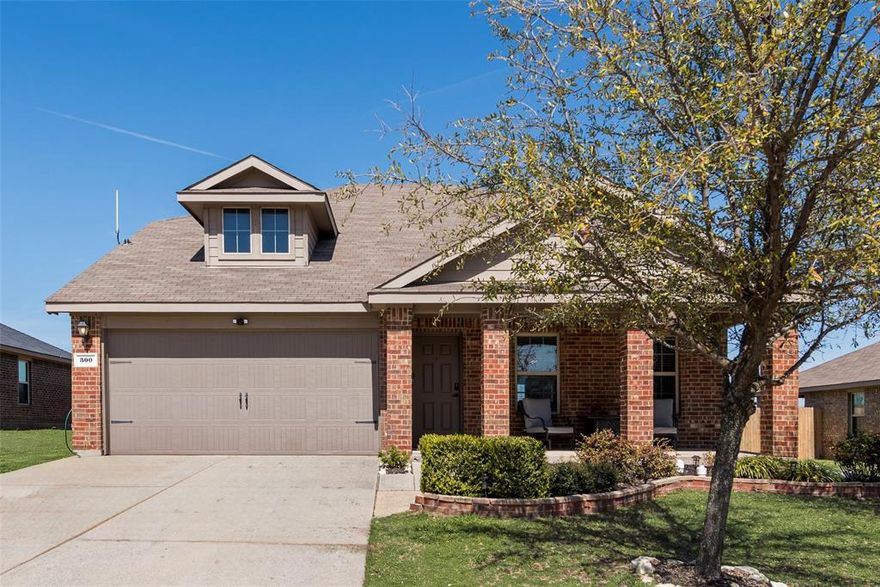 MOTIVATED SELLER!! Welcome home to this gorgeous two-story retreat designed for comfort, space, and making lifelong memories. Featuring 4 spacious bedrooms and 2.5 baths, this home offers the perfect layout for families of all sizes. Step inside to an inviting open floorplan that seamlessly connects the living, dining, and eat-in kitchen—ideal for entertaining or everyday living. The kitchen provides plenty of space for gathering, whether it’s morning coffee or family dinners. Upstairs, you’ll find all secondary bedrooms thoughtfully separated from the primary suite, creating a perfect balance of privacy and togetherness. With ample storage throughout, staying organized is effortless. Enjoy the charm of a boutique-style neighborhood with NO MUD tax and NO PID tax—an added bonus for homeowners. A community park is just steps away, perfect for outdoor fun and relaxation. The large backyard is a true highlight, featuring an extended concrete patio, a wooden deck, and a built-in garden that can be removed if desired. With no immediate rear neighbors and farmland behind currently used for hay, you’ll love the peaceful, open views. The garage is equipped with a mini split system, making it the perfect year-round workshop, gym, or hobby space—especially during those Texas summers. This home truly has it all—space, comfort, and a setting you’ll love coming home to.