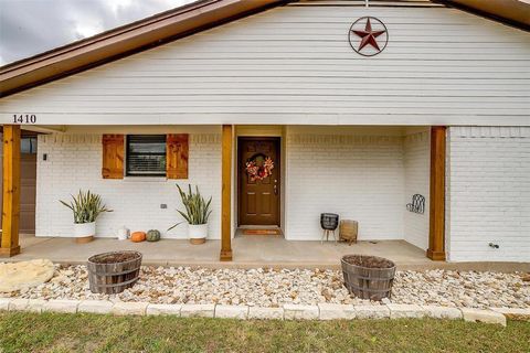 A home in Weatherford