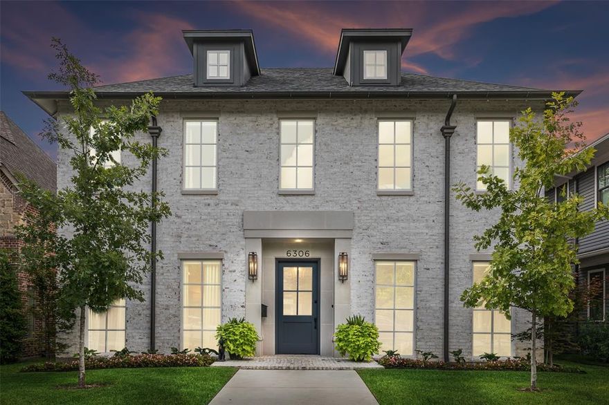 Exquisite traditional home located in acclaimed Mockingbird Elementary. Crisply landscaped lawn & wide front walkway welcome guests to large entry flanked by beautiful formal dining & separate office. Home effortlessly flows to large gourmet kitchen w adjoining breakfast room & den. Island kitchen has quartz counters, comm SS appliances featuring Wolf & Sub Zero w loads of cabinetry & private Butlers Pantry. Owners suite is downstairs & generous in size w spa-like bath w soaking tub, frameless glass shower, dual sinks, enormous walk-in closet & extra stack washer & dryer closet. Upstairs is open & airy playroom-den w surrounding windows. There are 4 addl bedrooms served by 2 Jack & Jill baths. Full size upstairs laundry has built in cabinetry & sink. Back lawn offers plenty of room to add pool & still have great lawn space. There are mature trees, rear entry slider gate, large garage & open patio for entertaining. Home is in immaculate condition & competes w new brand new construction.