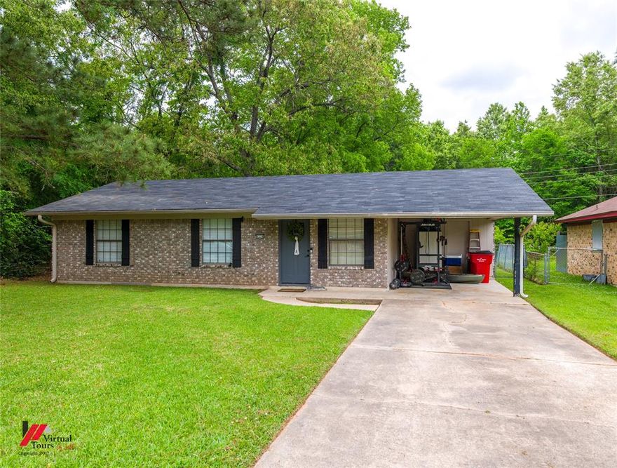 This charming ranch-style is home located on a quiet lot with no rear neighbors! Inside you’ll find a comfortable living area with plenty of natural light, a kitchen with generous cabinet space, comfortable bedrooms, separate laundry room, and a layout that makes everyday living easy. 
Covered back patio and a fully fenced yard with no rear neighbors is perfect for entertaining or simply relaxing. Refrigerator, washer, and dryer will remain.