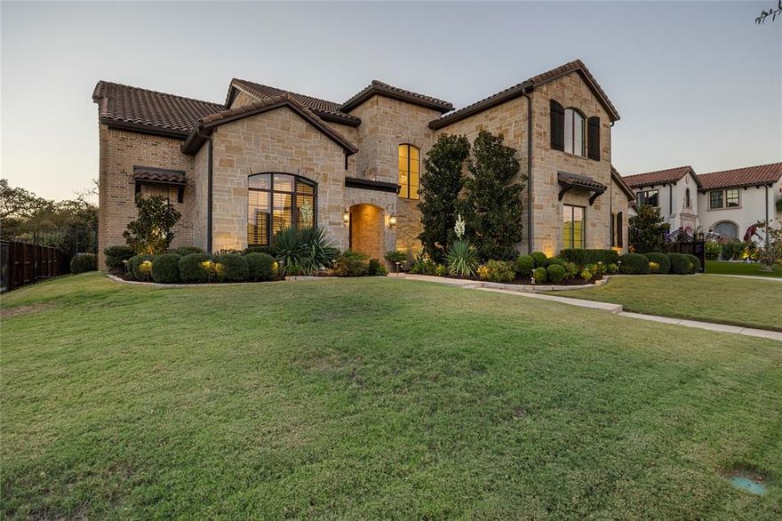 Welcome to your dream custom home in the heart of Southlake, where luxury living meets an amazing location. This meticulously designed residence offers a well thought out floor plan with attention to detail including rich maple hardwood floors, a gorgeous formal dining room surrounded by beautiful views and featuring two wine refrigerators plus a custom ceiling with ambient lighting, the main living room completely opens up to the outdoor living space which also has an automated screened-in porch and built-in grill station, there is a large theater room on the first floor fully equipped ready for movie night or watching your favorite sports in addition to a large game room on the 2nd floor. This residence backs up to The Preserve nature area within the neighborhood extending your peaceful and private surroundings. There are so many excellent amenities to fall in love with. This Southlake gem is not just a home, it's a lifestyle!