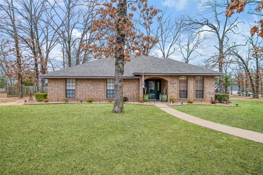 Charming and well-maintained, this 3-bedroom, 2-bath home is ideally situated on a spacious corner lot just half a mile from FM 195, offering both convenience and a peaceful setting. Designed with comfort and functionality in mind, the home features a generous living area anchored by a cozy fireplace, creating a warm and inviting space for relaxing or entertaining.
A formal dining room adds versatility for hosting gatherings, while the spacious kitchen provides abundant cabinetry, an island for additional prep space, and a dedicated breakfast area for everyday dining. A bright sunroom extends the living space and fills the home with natural light, perfect for a sitting area, home office, or hobby space.
The primary suite offers a private retreat complete with dual vanities, a walk-in shower, and a large walk-in closet. Two additional bedrooms and a second full bath provide comfortable accommodations for family or guests.
Outside, the fenced backyard offers privacy and ample room for outdoor activities. In addition to the attached two-car garage, a separate shop provides valuable extra space for storage, projects, or additional parking.
With its desirable corner lot location, spacious layout, and thoughtful amenities, this property combines comfort, practicality, and easy access to FM 195. Schedule your showing today.