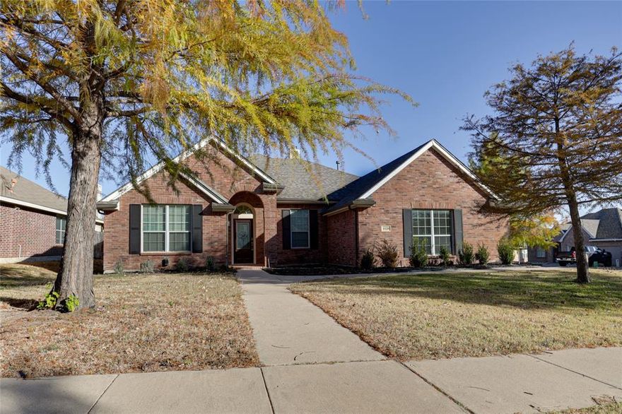 Yes, there’s a 3-bed single family home in Fort Worth’s Vista West for $335,900—and it sits on a spacious corner lot with shade trees, a new roof, updated systems, and room to relax. This one checks boxes for first-time buyers, upsizers, investors, and relocations alike. Large corner lot with mature landscaping, a large grassy yard, and tall trees that provide natural shade and privacy. HVAC updated in 2022, plumbing in 2024, brand new roof in 2024, and a new fence the same year. Enjoy year-round outdoor living from the screened-in back porch and sunroom. Inside, the layout flows easily with multiple living areas and flexible space. The attached two-car garage includes a clean epoxy-coated floor. The HOA provides access to community perks like a pool, clubhouse, greenbelt, walking paths, and a neighborhood park.Conveniently located near Lockheed Martin, the Joint Reserve Base, HEB, and just minutes from downtown Fort Worth, this home offers location and livability in one.