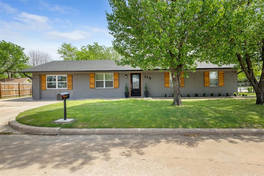 There's a rhythm to small-town living that you can't fake — and this home sits right in the heartbeat of it.
Perched on a spacious corner lot at 10th and Austin in Sanger, this beautifully renovated ranch-style charmer puts you a stone's throw from downtown and the elementary school. Morning walks to grab coffee. Evening strolls through the neighborhood. A pace of life people drive an hour to vacation toward — except here, it's just Tuesday.
Inside, gleaming wood-look floors run through the living areas, catching the kind of natural light that makes a home feel alive the moment you walk in. This isn't a renovation that cut corners. Every detail was done with intention.
The owner's suite is where this home truly shines. A spa-like retreat featuring a stunning tiled shower surround, a gorgeous custom vanity, and curated lighting that turns your nightly routine into something you actually look forward to. This is the kind of bathroom people screenshot on Pinterest — except you'd be living in it.
Out back, a spacious and fully electrified shed opens up possibilities most homes can't offer. A woodworking shop. An art studio. A small business headquarters. Whatever your thing is, the space is ready and the power is already there.
Renovated with care. Perfectly positioned. Priced to move.
This Sanger stunner is sure to impress — but only in person. Come see it before someone else does.
