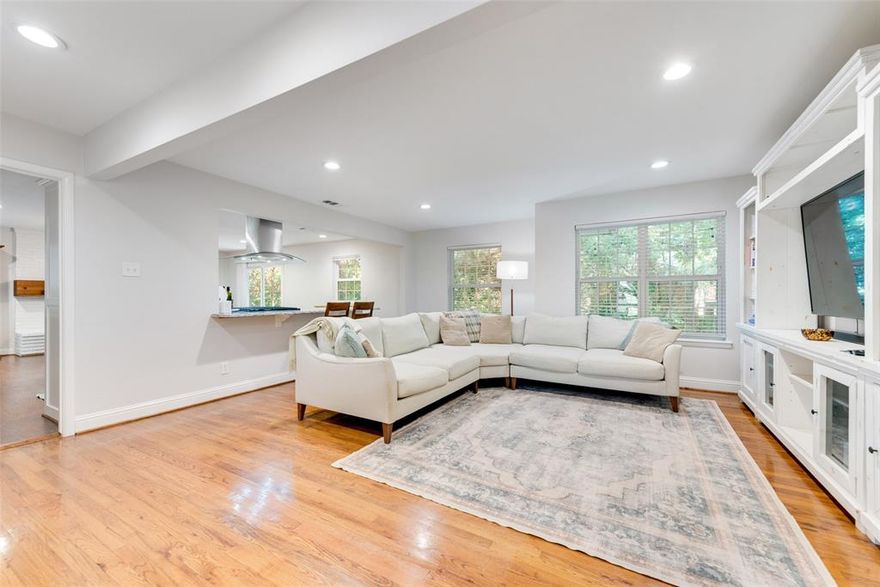 Welcome to your personal retreat in the heart of East Dallas! Tucked away on a quiet cul-de-sac in the charming Ferguson Heights subdivision, this beautifully updated mid-century ranch-style home offers a rare blend of privacy, natural beauty, and modern upgrades.

Step into a light-filled interior featuring laminate and ceramic tile flooring, an open living and dining area, and a cozy gas fireplace perfect for relaxing evenings. The spacious kitchen boasts granite countertops, and stainless appliances including a gas range and refrigerator.

Enjoy peaceful mornings on the expansive double deck, shaded by mature trees and overlooking a lush greenbelt with a creek just beyond the backyard fence—ideal for nature lovers! The 2-car garage, dedicated laundry room, and upgraded barn doors add both function and charm.

Highlights Include:

Recently updated with decorative lighting and modern finishes

Primary suite with generous space and natural light

Large landscaped lot with privacy and greenery

Security system, gutters, and energy-efficient features

Located minutes from White Rock Lake, Casa Linda Plaza, and The Arboretum

Zoned for Casaview Elementary, Gaston Middle, and Adams High in Dallas ISD

This home offers timeless character, indoor-outdoor living, and unbeatable access to East Dallas’ best amenities. Don’t miss the chance to own this gem in Ferguson Heights!

Schedule your private tour today.