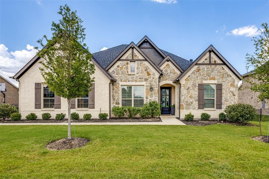 *PREFERRED LENDER WILL COVER COST OF THE APPRAISAL!!*This beautiful one-story home is located in a stunning golf course community. This home has a dream kitchen with walk-in pantry & island that overlooks the large living area and has beautiful views of the trees and outdoor living area. The kitchen features granite countertop opens to the large open floor plan living area perfect for entertaining. The master suite is tucked away from the front bedrooms has beautiful tray ceiling lots of natural light and large windows. The master bath boasts a large walk in shower, his and her sinks and has a expansive master closet with lots of storage space. The forth bedroom includes an on-suite bath, perfect guest or in-law suite. New laminate flooring installed in 2025 throughout. Roof is only two years old! The property backs up to a creek with mature trees, the owner has cleared trees so you can enjoy the area. The creek area is very private with a natural setting. The golf course was designed by Fred Couples and is listed by PGA of America. Golf corse, pool and amenities are not included in HOA dues.This home is a must see book a tour today!!