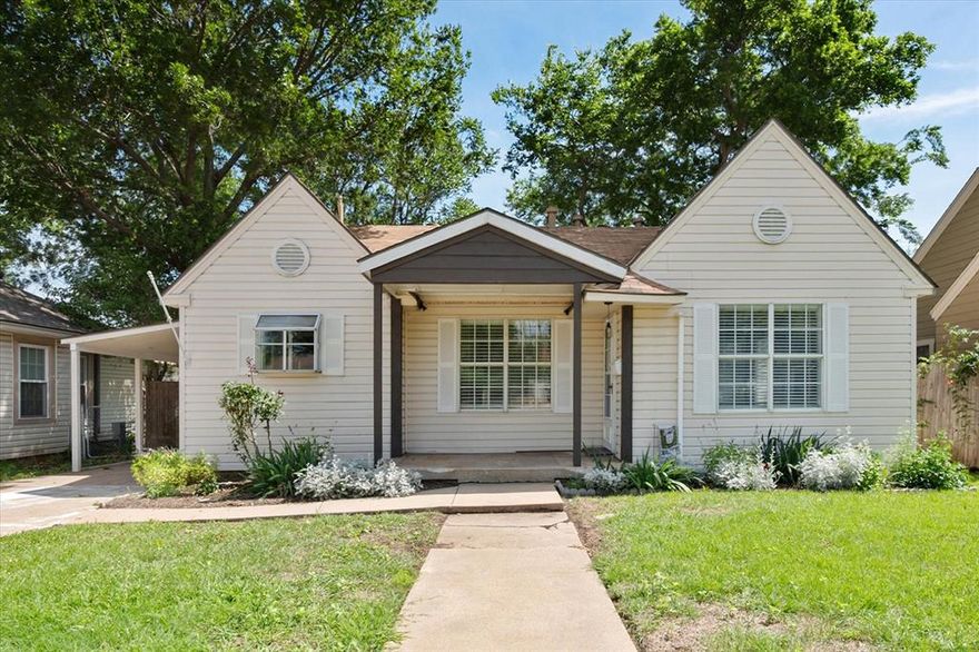 Tucked into one of Fort Worth’s most beloved neighborhoods, this Arlington Heights 3-bed, 2-bath gem blends classic character with modern updates in all the right places. Inside, you’ll find beautifully refinished original hardwood floors, a seamless layout, and a stylishly renovated kitchen that opens to the dining area—designed for everyday living and entertaining with a fresh, turnkey feel. Outside, enjoy an inviting backyard perfect for winding down or hosting friends, along with a detached garage and workspace that add flexibility and function. All just moments from the energy of Camp Bowie and everything that makes Fort Worth feel like home.