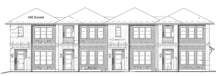 Want to live and play in the most interesting part of town? Choose to live in Trinity Grove in the River District by Village Homes. New luxury townhomes steps from the Trinity River Hike and Bike Trail, walk to restaurants, enjoy the close proximity to the Cultural District museums and shopping, and minutes from downtown Fort Worth are available now for presale, and buyers who get in early may select their own interior finishes.  These will be complete in the late summer of 2026.  Lock and leave convenience and location that can't be beat. All brick construction and open and bright floor plan featuring huge owner's suite with ensuite bath and a closet (or two in the owners' suite) you could sleep in! A large loft or second living room separates the owner's retreat from the other two bedrooms, also with large closets and sharing a bath with dual sinks and a separate shower room.  Second floor utility saves steps when doing laundry. Fee simple ownership, not townhome or condo, so great for insurance and tax purposes. Private and secluded development in the heart of the best Fort Worth has to offer.  Gas cooking and heat for energy efficiency. Act quickly to receive design incentives and to be able to design your own interior oasis!