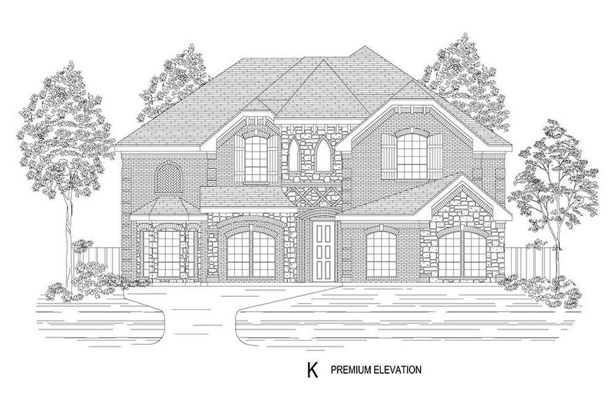 MLS# 20433257 - Built by First Texas Homes - Ready Now! ~ Buyer Incentive! - Up To $20K Closing Cost Assistance for Qualified Buyers on select inventory! See Sales Counselor for Details! This fully furnished model home includes a spacious primary bedroom, two separate vanities in the primary bath, a study with a full secondary bathroom downstairs, a family room with a tall, vaulted ceiling and loads of natural light. The covered patio has an outdoor wood-burning fireplace that overlooks the perfectly landscaped back yard with tall, well-established trees, perfect for outdoor relaxation. The beautiful, curved staircase leads to a game and media room upstairs, which is great for entertaining. Additional features include extensive trim work, engineered wood throughout the downstairs living and kitchen areas, upgraded carpet, tile, custom architectural detail throughout, media room with surround sound system, security system and so much more!!