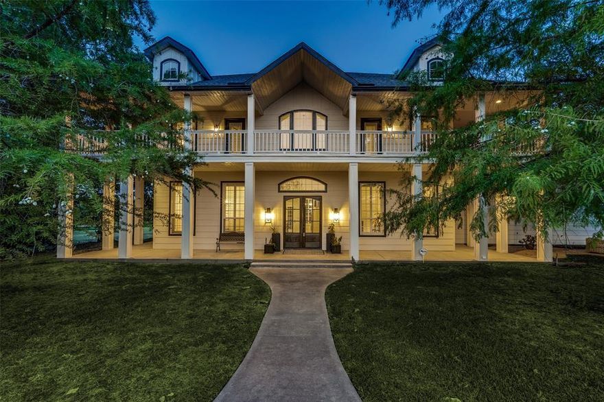 This timeless modern farmhouse situated on 30 beautiful acres is one of the most spectacular homes you will ever see. Updates from 2021 include white oak nail down hardwoods and custom cabinetry with soft close drawers throughout. Spectacular chef's kitchen boasts granite counters w designer, panel ready appliances. Kohler farm sink, Subzero and Wolf built in refrigeration, wine cooler and ice maker, 60 inch Wolf gas range, built in Miele coffee maker and dishwasher, custom knotty alder vent hood and oversized walk in pantry. Completely redesigned master bath has beautiful wood barn door, freestanding soaking tub, large walk-in shower w custom tile and double vanities. Sensational modern office with views provides the perfect space to work from home. Updates extend to the outdoors w double mahogany front doors, LP composite wood siding and trim, outdoor deck w refreshing spa, outdoor kitchen w built in grill. Private barn, beautiful pond, updated HVAC equipment and new roof 10-13-23.