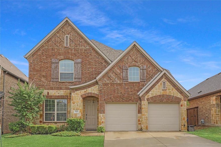 Welcome to your dream home in the highly sought-after community of Trinity Falls in McKinney, Texas! This stunning property offers an inviting open-concept layout featuring an oversized kitchen island, pristine white cabinetry, and sleek stainless steel appliances , perfect for both daily living and entertaining. Kitchen also features an under-sink reverse osmosis system for purified drinking water directly from the tap. The spacious living room is anchored by a breathtaking floor-to-ceiling stone fireplace, creating a warm and elegant atmosphere.

Step outside to the oversized covered patio, ideal for relaxing or hosting gatherings year-round.

Living in Trinity Falls means access to resort-style amenities that must be seen to be believed — from multiple pools and parks to trails, a clubhouse, and a private lake. Plus, the community features its own elementary school right within the neighborhood, making it perfect for growing families.

Don't miss out — book your showing today and experience everything this incredible home and community have to offer!