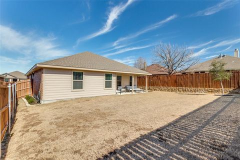 A home in Cleburne