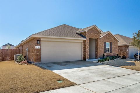 A home in Cleburne