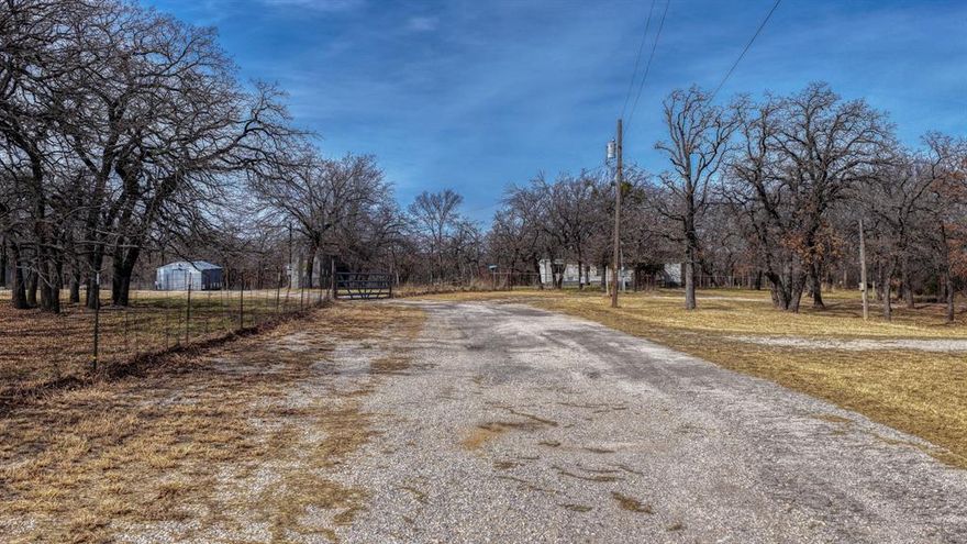 Explore 5.3 acres in Chico offering unrestricted use and endless possibilities. Located just five minutes from Wise County Park and Lake Bridgeport, this property is ideal for building, recreation, or livestock. The land includes fencing on three sides and a rear tank that does collect water when conditions allow. Wildlife is frequently seen throughout the acreage, adding to the quiet rural setting. This listing includes three parcels—MLS 21194953, 21194775, and 21194720—totaling 5.3 acres. All parcels are being sold together as one property and will not be offered individually.