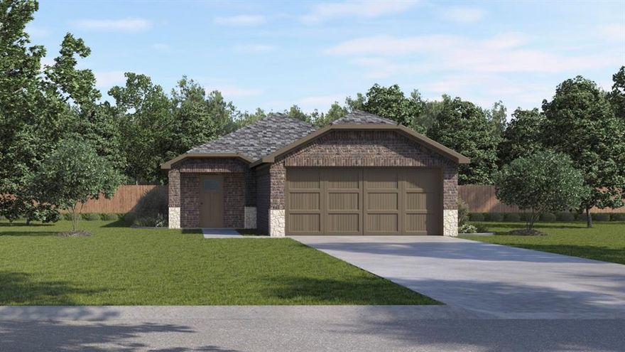 New Construction by DR Horton. This beautiful 1 story home offers 4 Bedrooms, 2 Bathrooms, 2 Car Garage, and Covered Patio. Energy efficient, and smart home features included.