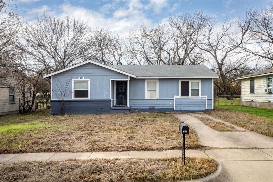 Charming Fort Worth Gem Near Downtown – Updated & Full of Potential!  Ideally located just minutes from Downtown Fort Worth with quick access to US-287N, this charming home blends convenience, character, and opportunity. Enjoy being close to some of the city’s best dining, shopping, and entertainment while still tucked into a peaceful setting.  Built with a solid pier-and-beam foundation, this home offers great bones and a versatile layout ready to fit your vision. Whether you're looking to modernize or restore its original charm, the flexible floor plan allows for endless possibilities. With both natural gas and electric already in place, your renovation plans can come to life with ease.  The spacious primary bedroom features an unfinished walk-in closet—an ideal canvas to design a custom boutique-style space or a luxurious retreat tailored to your needs. Step outside to the open back patio, perfect for creating your dream outdoor oasis, from a full kitchen to a cozy lounge for entertaining or relaxing evenings at home.
Additional highlights include a storage shed for added functionality and generous front and back yards—perfect for pets, play, or hosting gatherings.
Major updates provide peace of mind, including a new roof with transferable warranty (July 2025), foundation repair with transferable warranty (July 2025), new water heater, fully serviced HVAC system, and electrical breaker improvements (February 2025)—ensuring comfort, reliability, and long-term value. This is your opportunity to reimagine, renovate, and create something truly special in a prime Fort Worth location. Don’t miss the chance to make this charming property your own!