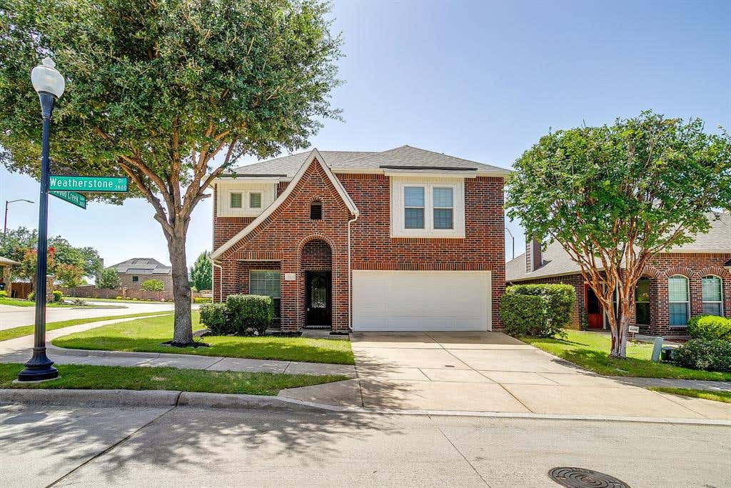 Photo of 3801 Weatherstone Drive, Fort Worth, TX 76137 (MLS # 21316554)