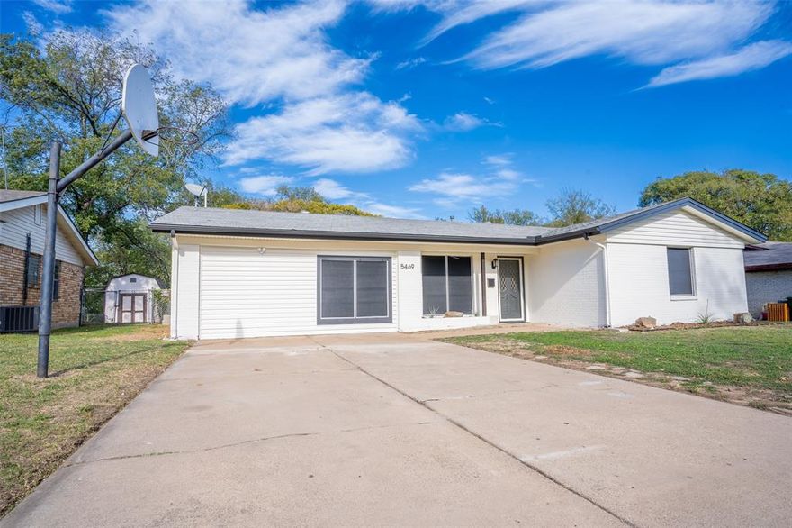 Seller offering up to $6500 towards a rate buydown to achieve a 6% mortgage rate WAC!! This property also qualifies for substantial lender credits up to 2500 dollars!!!  Fully remodeled and move in ready with many updates including fresh paint inside and out, flooring, quartz countertops, new appliances, remodeled showers, new LED lighting throughout the home, new plugs and switches, new electrical panel, new faucets, and new doorknobs. The utility room is oversized and could serve as a pantry or extra storage. The 4th bedroom is large and is shown as a 2nd living space. The backyard is a good size with a nice covered back patio and a storage shed. This property is ready for its new owner!