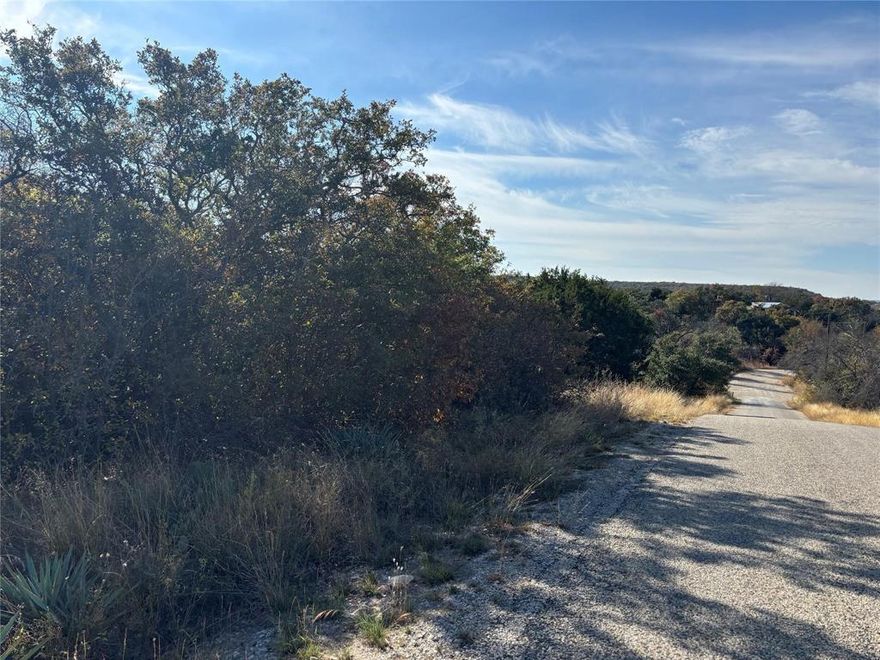 Great lot with tons of potential near scenic Lake Brownwood. This lot is only a 11 minutes from Downtown Brownwood, and less than 10 minutes from the popular Hideout Country Club and Resort. If you have been looking for the right property to build or invest in the Central Texas area do not let this property pass you by.