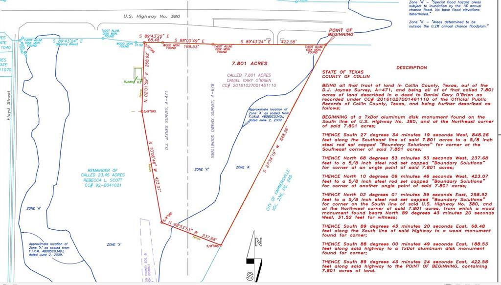 Smallwood Owens Survey - Land
