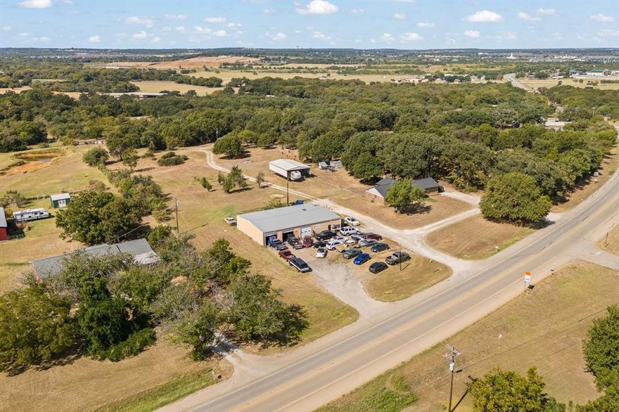 Excellent commercial opportunity in a prime Burleson location just off FM 731! This 3,500 sq ft insulated warehouse sits on 1 acre outside city limits, offering flexibility for a wide range of business uses. The building features three large 10x10 roll-up doors, a metal roof, and plenty of space for equipment, storage, or workspace. Inside, you’ll find a private office and full restroom, ideal for daily operations. Property is equipped with electric and water, a septic system, and ample parking or yard space for trucks and trailers. Convenient access to major highways and located just minutes from Burleson amenities—this property combines accessibility, functionality, and freedom from city restrictions.