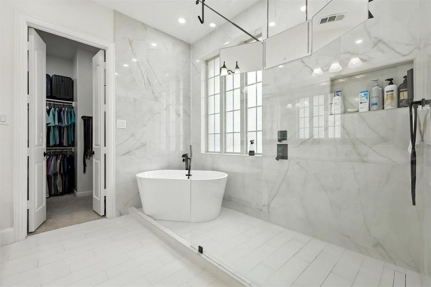 Recently renovated. 1.5 Story home. 3 bedroom 3 full bath. Study  and  3 bedrooms on first level. Remodeled bathrooms. Fresh paint. Tankless hot water heater. Water softener. Lots of recessed lights.
Carpet is about a year old. Beautiful landscape. Second level Game room and full bath. Kitchen with custom vent hood. 6 burner gas cooktop. Butlers pantry. Beautiful hardwood floor. 3 car tandem garage.