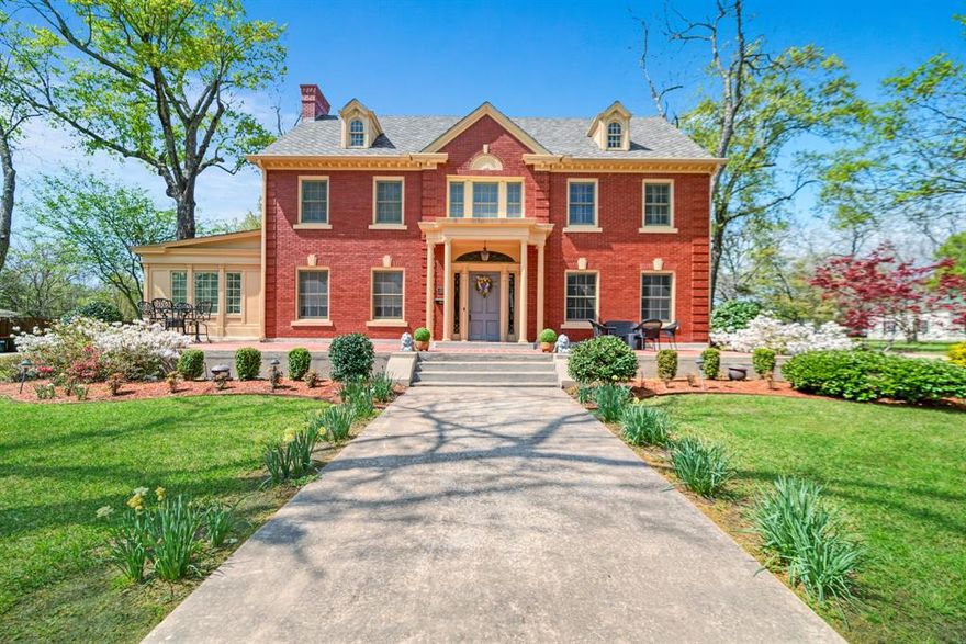 Discover timeless character and modern comfort in this beautifully preserved 4-bedroom, 3.5-bathroom historic home located in the vibrant heart of downtown Paris, Texas. With classic architecture, generous living spaces, and a layout designed for both everyday living and effortless entertaining, this property offers a rare blend of history and livability.
Inside, the home features two spacious living areas and two dining areas, providing flexibility for gatherings, hosting, or creating distinct spaces for relaxation and work. The historic charm shines through every room, offering warmth and personality. 
Step outside to a beautiful patio overlooking a wide-open backyard, perfect for outdoor dining, gardening, or enjoying quiet evenings under the Texas sky. A detached garage adds convenience, storage, and additional functionality.
Located just steps from downtown shops, dining, and community events, this home delivers the best of Paris living—historic charm, walkable convenience, and room to grow. This property is truly a rare, one of a kind real estate opportunity.