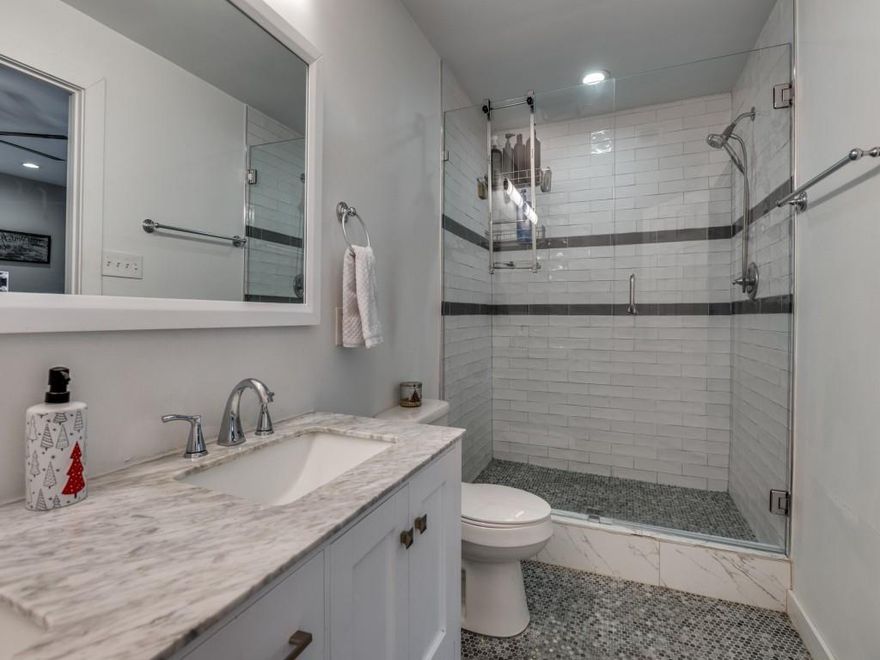 Discover this beautiful one-story, 3-bedroom home nestled in one of the area’s most desirable neighborhoods at Forest and Marsh. From the moment you walk in, you’ll notice the charm and quality throughout.  The real hardwood floors, granite countertops, stylish tile backsplashes, and elegant finishes in every room. The kitchen is a chef’s delight with a gas-burning stove, stainless steel appliances, and ample counter space for cooking and entertaining. The warm, inviting living area features a stunning wood-burning fireplace that creates the perfect setting for cozy nights at home. Retreat to the spacious master suite, complete with a beautifully designed bathroom featuring an oversized tiled shower and double sinks. Each additional bedroom offers comfort and flexibility, ideal for family, guests, or a home office.  Step outside to your own private backyard, perfect for relaxing, gardening, or weekend gatherings. It’s a true extension of your living space.  Located just minutes from shopping, restaurants, and everyday conveniences, this home combines comfort, style, and an unbeatable location. Don’t miss the opportunity to make this exceptional property yours!