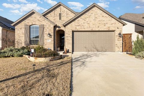 A home in Aubrey