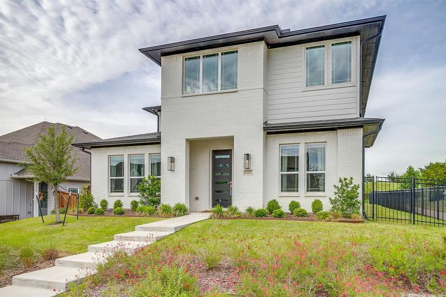 This is the home you've been waiting for!  Welcome to 14325 Walsh Avenue in sought-after Walsh Ranch in the Aledo ISD!  You will love it here!  The strong sense of community you will experience here can't compare to any other neighborhood. The first thing you'll notice upon walking up to the home is the curb appeal with beautiful landscaping and a modern contemporary style.  Walking into the home, you will be impressed with the size of the entry way that leads to a very spacious open concept kitchen and living room and the many windows throughout.  To the left, you will find the master suite bathed in natural light from the many windows all around. The master bathroom is spacious, with quartz counter tops, dual sinks, tiled bath and shower and an extremely large walk-in closet just for her, but just enough space for him, too!  Across form the master suite is another spacious bedroom with several windows and natural light with close access to a secondary full bath. You will LOVE the gorgeous chef's kitchen with quartz counter tops, colorful tiling, stainless steel appliances and an abundance of counter and cabinet space.  Enjoy the large living room complete with bookshelves, a gas fireplace, wood floors and many lovely windows.  The second level will amaze you!  Two more large bedrooms, two more full baths and an AMAZING 27x17 bonus room that could be anything you want it to be.  Imagine a dance studio, a music studio, a podcast room, a craft room, or keep it as a home office, gym, game room or media room.  The possibilities are endless!  Walsh Ranch in itself is a wonderful place to call home with unmatched amenities such as a fitness center, walking and biking trails, tennis, volleyball and basketball courts, a Jr Olympic swimming pool, large family pool, greenspaces with dog parks, gardens, greenhouses a fishing lagoon and the list goes on.  You won't find a better place to call home.  Not only will you love your home, you will LOVE being an Aledo Bearcat family!