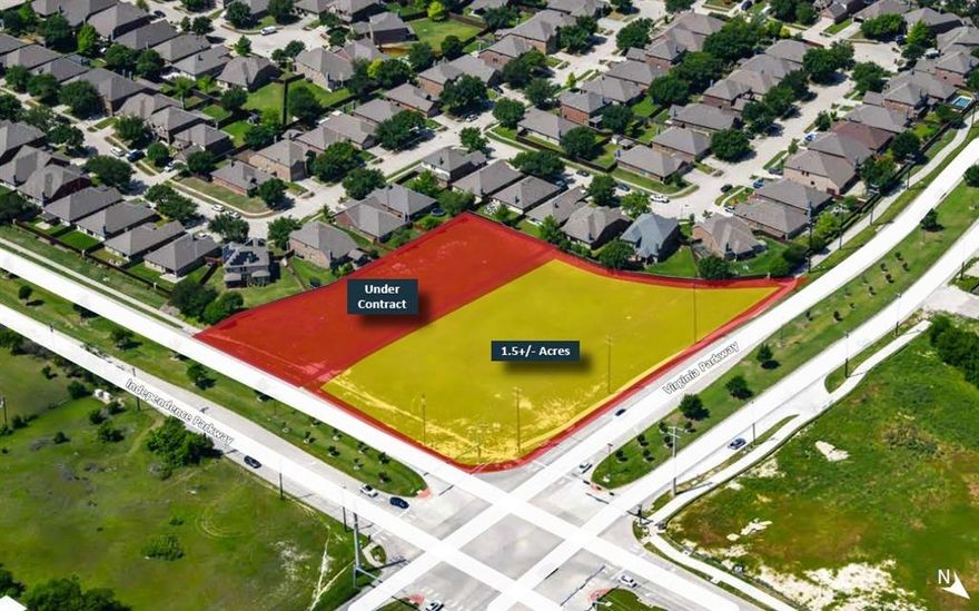Vanguard Real Estate Advisors (VREA) has been exclusively retained to offer the opportunity to purchase a 1.5 acre hard corner development site located at 10021 Virginia Parkway in McKinney, TX (the Site). The Site is zoned C-2 (Local Commercial District) allowing for a variety of commercial uses for a potential purchaser. Its prime location offers excellent visibility and easy access, making it a highly desirable development Site.


The Dallas North Tollway is located approximately 4 miles west of the Site, US 75 is approximately 6.5 miles to the east, and US 380 is less than a mile to the north. The locations demographics are extremely strong, with a one-mile median household income of $189,000 and a one-mile median home value of $658,333. This is an excellent opportunity to acquire a hard corner in one of the fastest growing markets in Texas at a price of $35 psf.