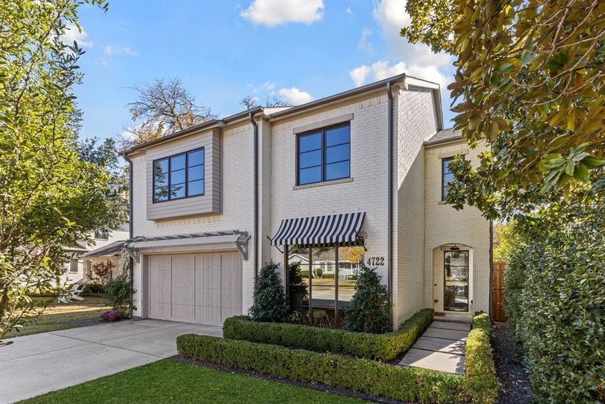 Stunning custom, comfortable and elegant 4 bedroom, 4.5 bathroom home in highly coveted Briarwood. Full of thoughtful and stylish details and updates at every turn set this listing apart from other. It is truly a special home and a treat to see! The first floor family room is open to the showstopper kitchen, breakfast room and panoramic views of the backyard. Top of the line stainless steel appliances with a 6- burner Wolf range and a Subzero along with timeless marble countertops. Butler’s pantry adorned with open shelving and chic wallpaper connects the kitchen to the formal dining room. A 23 ft covered exterior patio with a fireplace is perfect for entertaining with more than ample grassy backyard. Private home office is located off the center hall. The oversized primary bedroom features his and her closets and a spa like bathroom with marble countertops, shower and a soaking tub. Each of the three bedrooms have been carefully appointed and have ensuite bathrooms.