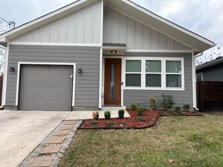 Built in 2022, this modern 3-bedroom, 2-bath home with a flexible bonus space—ideal for a formal dining area, home office, or second living space—is located in a quiet, tucked-away pocket of South Dallas. Just minutes from Fair Park, Downtown Dallas, and major highways, the home offers easy access to the city while maintaining a peaceful residential feel. Move-in ready and equipped with all appliances, security cameras, a Ring doorbell, EV charger in the garage, and an oversized driveway for additional parking. Internet service is available at a below-market rate (ask for details). Immediate move-in available.

Rental Qualifications: Applicants must provide verification of rental history for the past 24 months with no outstanding rental debt, verifiable income of at least 2.5x the monthly rent, and pass a criminal background check. Minimum 600 FICO score (hard pull required). Pets considered on a case-by-case basis and subject to owner approval. A $125 lease administration fee is due at lease signing.