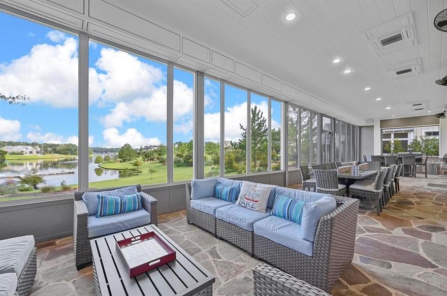 Set on the water in one of Texas’s most coveted lake communities,this exceptional retreat delivers the charm of a coastal getaway inspired by WaterColor and 30A, just a little over an hour from Dallas.The perfect escape for weekends and unforgettable holidays.
Located within the unparalleled community of Long Cove, this destination is known for its incredible lifestyle and year-round events that create memories for a lifetime. From Spring Fling and fall festivals to Christmas parades, New Year’s celebrations, and movie nights under the stars, Long Cove is designed to bring people together. Amazing amenities include resort-style swimming pools, fishing ponds, a golf course, one of the largest putting greens around, hiking and biking trails, athletic fields, toy barn and more to come, offering something for every age and every pace. Excitingly, Long Cove has recently introduced construction of The Old Mine Club, the community’s newest golf and recreation destination that will further elevate the Long Cove lifestyle.
This is truly turnkey, offered fully furnished down to the linens and silverware along with 2 golf carts, allowing you to arrive and immediately enjoy lake life. With 6 bedrooms and 6½ baths, the layout features three separate living areas ideal for both gathering and quiet moments. One standout space is the expansive indoor-outdoor living area, fully heated and air-conditioned, complete with an entertainment area and outdoor kitchen.
Roll-down hurricane shutters allow you to simply close up when you leave, keeping everything clean and protected—no more time spent clearing debris or cobwebs. It’s easy to see why this space will become the most used room in the home.
This is more than a lake house, it’s a legacy home, where every visit feels like a vacation. Just over an hour from Dallas, this effortless escape lets you leave Friday afternoon and wake up Saturday to calm water, coffee on the patio, and nothing on the agenda.