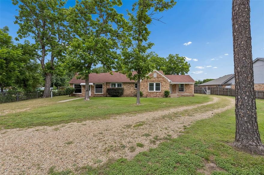 Located in Southeast Dallas near US-175 and I-20, this updated home at 10609 Seagoville Rd offers convenient access to Downtown Dallas, Mesquite, Balch Springs, and major employment corridors throughout the DFW area. Buyers searching for homes in Dallas with quick highway access, large outdoor space, and move-in ready updates will appreciate the combination of functionality, location, and established surroundings with mature trees and no construction delays often associated with new developments. The layout provides flexible living and dining areas designed for both everyday living and work-from-home needs, while large windows bring in natural light throughout the home. The kitchen features ample cabinet and counter space with an open flow to the main living areas, creating an easy setup for entertaining and daily use. The primary suite offers a private retreat with generous space and storage, while secondary bedrooms can accommodate guests, office space, hobbies, or additional household needs. Outdoor features provide room for recreation, gardening, pets, or future customization, making the property appealing to buyers looking for a larger lot in Dallas. Located near shopping, dining, parks, and everyday conveniences, the home also offers convenient access to schools within Dallas ISD, nearby retail centers, and popular commuter routes connecting to Downtown Dallas and surrounding suburbs. This property presents an opportunity for buyers seeking an established neighborhood setting with accessibility to major highways, dining, and employment centers throughout the Metroplex.