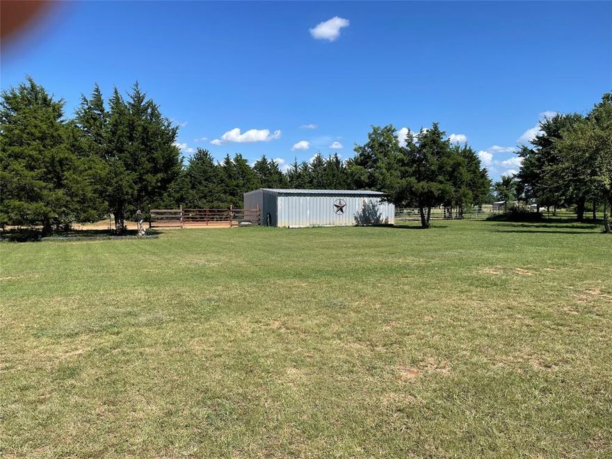 Just under 3 acres! Lovely home and nice 24 x 36 barn for your horses that is fenced with a turnout area. Great above ground pool on property.
This property is complete with a 30 x 30 shop and a two bay carport. Inside this well appointed home, you will find great features and touches as well as new luxury vinyl plank floors throughout. Cabinets and countertops are new. The open concept, kitchen, dining and living area are wonderful for entertaining friends and family. Retreat at the end of the day to your comfortable full-size bedrooms. New roof and gutters in 2023.
Close proximity to Lake Texoma for all your hiking biking and water recreation sports. 
Downtown Whitesboro is nearby with great restaurants for dining and great boutiques and stores for shopping. 
Nearby Gainesville and Sherman offer state of the Art medical facilities as well as many more options for dining shopping and recreation. Great property with just enough of a rural location and yet still close by to more urban areas for your convenience.