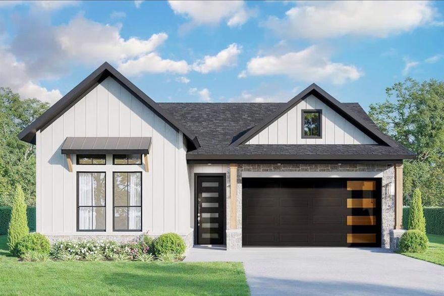 Now under construction and scheduled for completion in December 2025, this thoughtfully designed one-level home offers 3 bedrooms, 2 baths, and a 2-car garage across approximately 1,377 square feet. Located in an established area with no HOA, this home features a covered front porch that leads into an open layout with a bright kitchen showcasing a granite island, pantry, and seamless flow into the dining and living areas with 10’ ceilings.

Interior highlights include LVP flooring, granite bathroom vanities, and a spacious primary en suite with dual sinks, a walk-in shower, and a large closet. Buyers still have time to personalize their selections, including flooring, tile, paint colors, lighting, and hardware packages. Set on a flat lot, the home combines quality construction with a convenient location near Historic Downtown Denison, Waterloo Lake Park, and Forest Park, with quick access to Highway 75 and Lake Texoma.