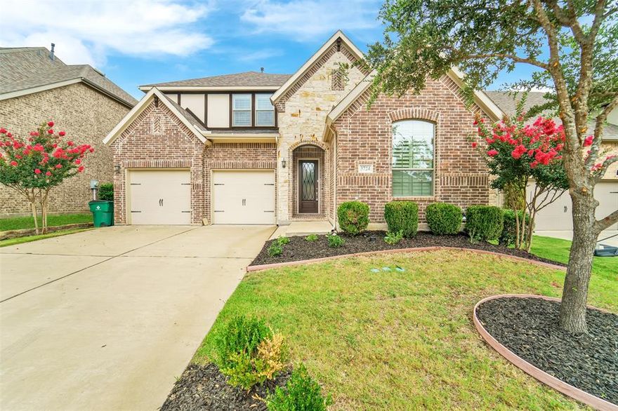 Beautiful Home with 3,001 Sq. Ft. and Exceptional Features! Step into this stunning home with beautiful wood floors throughout the entire first floor. Offering 3,001 square feet of elegant living space, this property includes 3 bedrooms, 3 full baths, a study, game room, and media room. The gourmet kitchen is a chef’s dream—featuring a gas cooktop, large island, granite countertops, a vent hood to the outside, and a spacious walk-in pantry. Enjoy gatherings in the open living room with a cozy fireplace and an abundance of natural light—perfect for entertaining family and friends. A secondary bedroom downstairs is ideal for a young child or guest suite. Retreat to the luxurious master suite, complete with a walk-in shower, dual sinks, and custom-designed drawers. Upstairs, you’ll find a game room and media room—perfect spaces for family fun and movie nights. Relax outdoors on the covered patio overlooking a private backyard, great for BBQs and outdoor enjoyment.

Located in a family-friendly community offering a pool, park, playgrounds, walking trails, and a scenic lake, this home provides both comfort and convenience—just minutes from Highway 75.